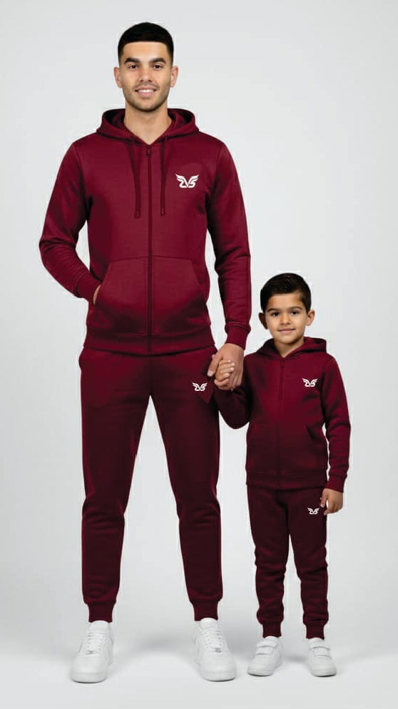 Maroon Color Father’s Style Edition.