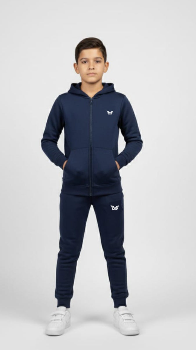 Navy Color kids Winter Collection premium Tracksuit