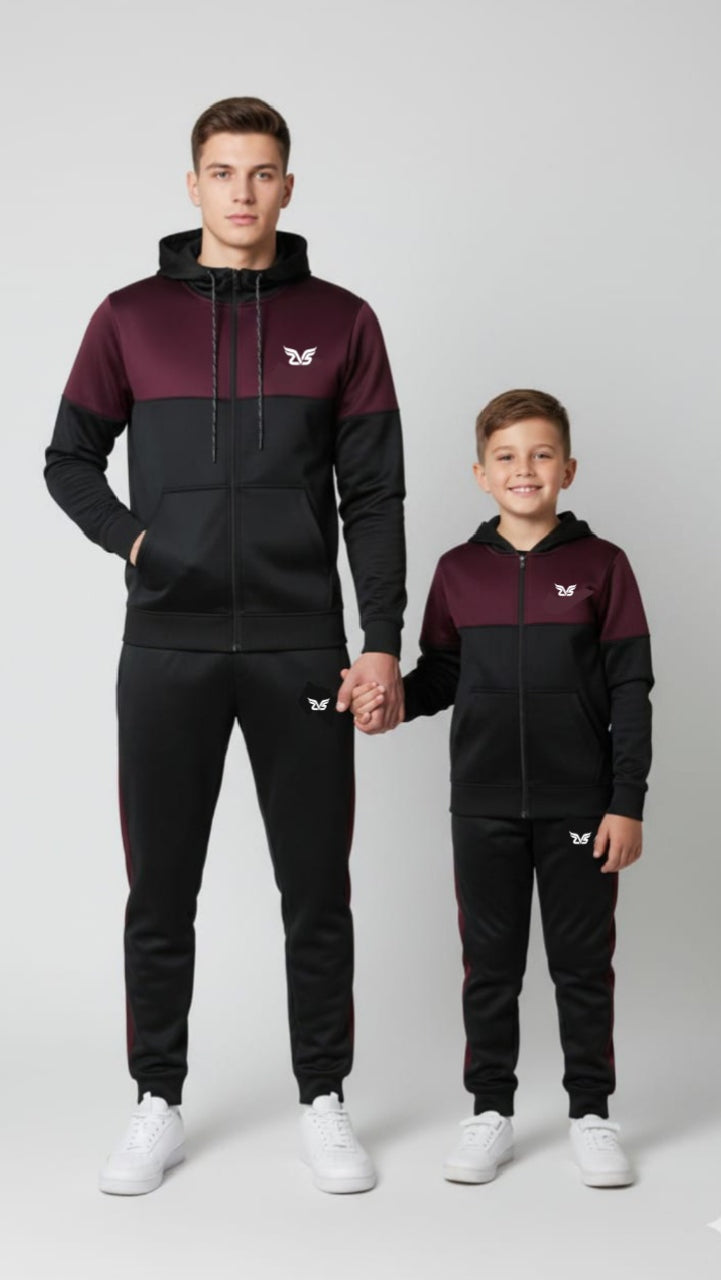 Black & Maroon Color Father’s Style Edition.