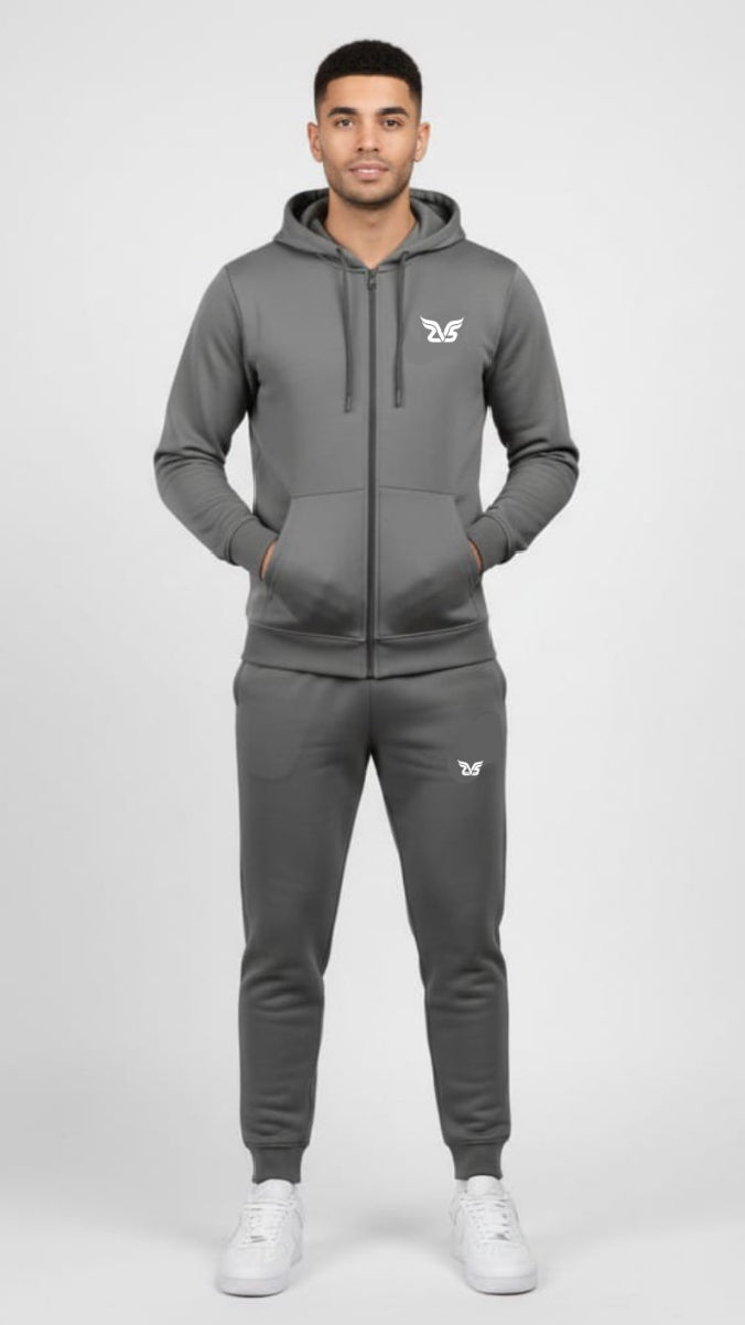 Gray Color Premium Hoody & Trouser