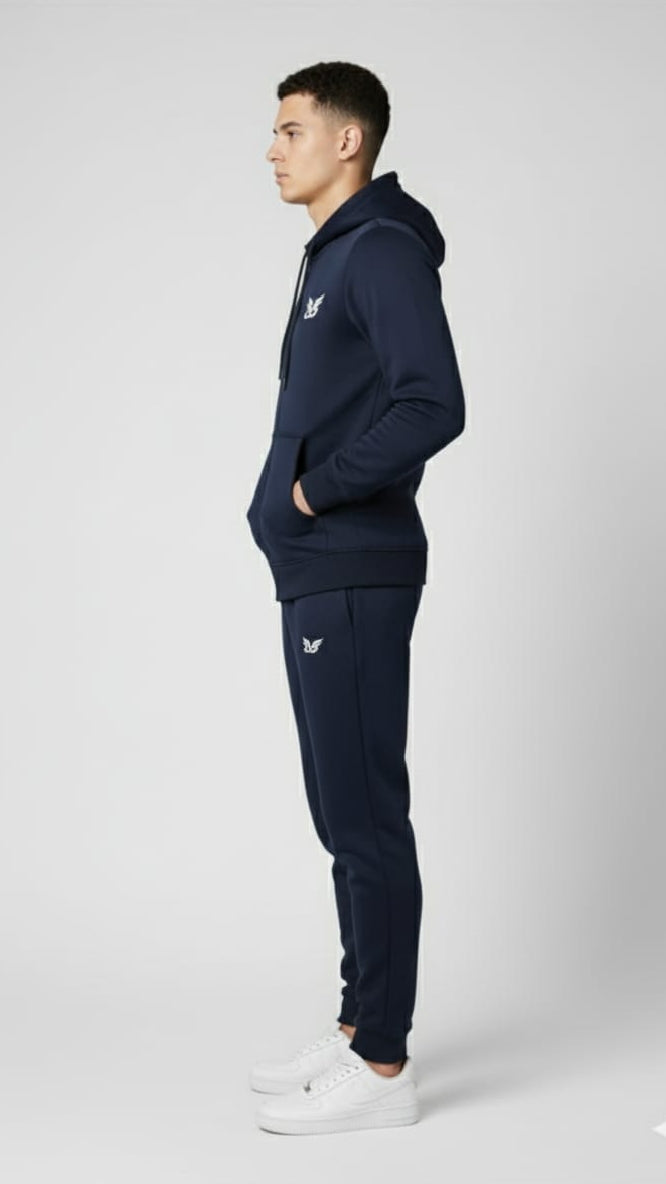 Navy Blue Premium Hoody & Trouser